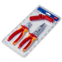 KN-003130BKV01 Набор VDE для электромонтажа, 3 пр. 00 31 30 BK V01 KN-003130BKV01 KNIPEX