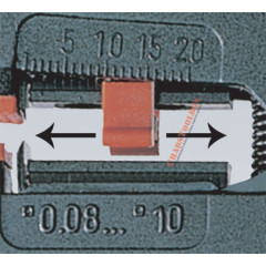 KN-124903 Запасной линейный упор для 12 40 200 12 49 03 KN-124903 KNIPEX