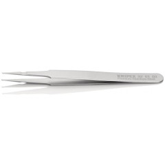 KN-920103 Пинцет прецизионный позиционный SMD гладкие прямые губки 92 01 03 KN-920103 KNIPEX