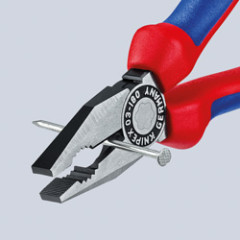 KN-0302160SB Плоскогубцы комбинированные черненые, 160 мм 0302160SB KNIPEX