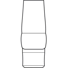 KN-921103 Пинцет позиционный, 122 мм, гладкие прямые губки 92 11 03 KN-921103 KNIPEX