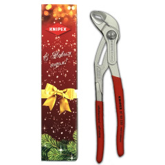 KN-8703250 Christmas 2023 Высокотехнологичные сантехнические клещи Cobra®, 250 мм, 87 03 250 KN-8703250 KNIPEX