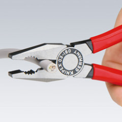KN-0302180 Плоскогубцы комбинированные, 180 мм, 03 02 180 KN-0302180 KNIPEX