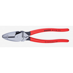 KN-0911240 Клещи с токоведущим кабелем "Lineman’s Pliers", 240 мм, 09 11 240 KN-0911240 KNIPEX