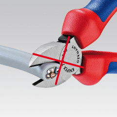 KN-9511165SB Ножницы для резки кабелей 165 мм 9511165SB KNIPEX
