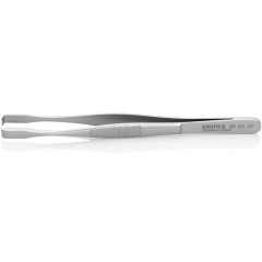 KN-920107 Пинцет позиционный, 143 мм, гладкие губки под 90° 92 01 07 KN-920107 KNIPEX
