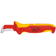 KN-9855SB Нож для удаления изоляции 180 мм 9855SB KNIPEX