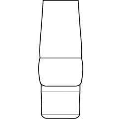 KN-921102 Пинцет позиционный, 145 мм, гладкие прямые губки 92 11 02 KN-921102 KNIPEX