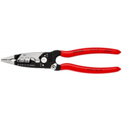 KN-13718 Клещи электромонтажные, 7-в-1, зачистка: 10 - 20 AWG, L-200 мм, 1К ручки 13 71 8 KN-13718 KNIPEX