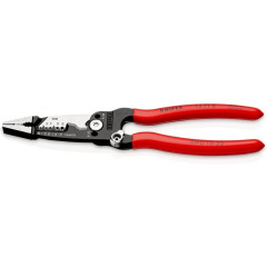 KN-13718 Клещи электромонтажные, 7-в-1, зачистка: 10 - 20 AWG, L-200 мм, 1К ручки 13 71 8 KN-13718 KNIPEX