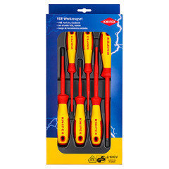 KN-002012V02 Набор отвёрток по нормам VDE SL / PH 00 20 12 V02 KN-002012V02 KNIPEX