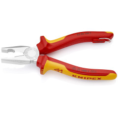 KN-0306180T Плоскогубцы комбинированные, 180 мм, 03 06 180T KN-0306180T KNIPEX