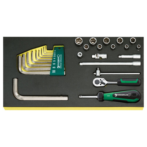 SW-96838176 Набор инструмента во вкладыше TCS 96838176 TCS 1/4" + 10760CV STAHLWILLE