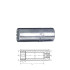 SW-01640028 01640028 SAE 12-точечная Насадка длиной 40 ADL 7/16, размер 7/16 STAHLWILLE