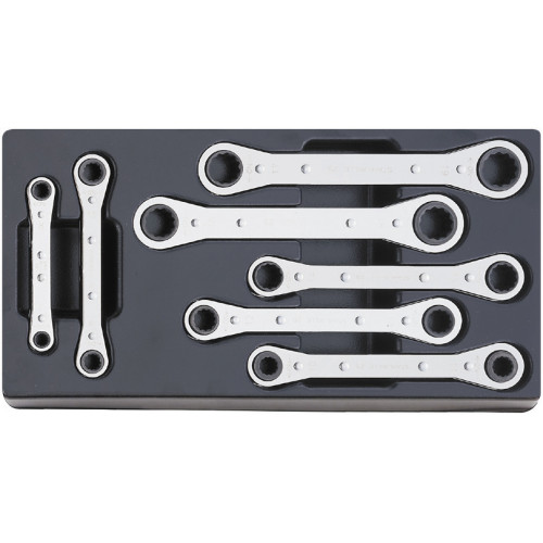 SW-96838108 Набор ключей ES 25/7 7x8–17x19 мм на вкладыше 96838108 STAHLWILLE