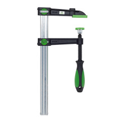 KUK-490+0100-050 Струбцина VIRIDIS из ковкого чугуна, с удобной трёхкомпонентной рукояткой KUKKO