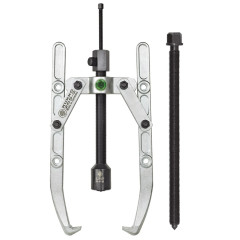 KUK-205-02-B Универсальный двухзахватный съёмник с шарнирными захватами, регулировкой глубины фиксации и длинным гидравлическим шпинделем (включая механический шпиндель) KUKKO