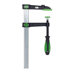 KUK-490+0150-050 Струбцина VIRIDIS из ковкого чугуна, с удобной трёхкомпонентной рукояткой KUKKO