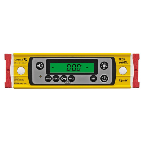 ST-19831 Уровень TECH 196 DL 23см (IP 67 2 ЖК диспл. точн. 05 мм/м) STABILA