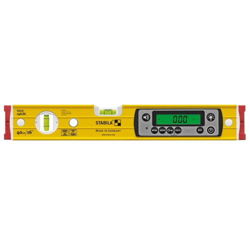 ST-19830 Уровень TECH 196 DL 40см (IP 67 1верт.1гориз. 2 ЖК диспл.точн. 05 мм/м) STABILA