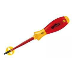 WH-35505 Отвертка SoftFinish electric slimFix Robertson 3581 35505 2,8 x 125 с четырехгранником Wiha