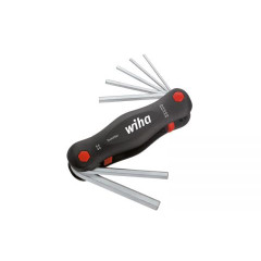 WH-23040 Футляр-рукоятка для шестигранников PocketStar 351 PG7 23040 7 предметов Wiha