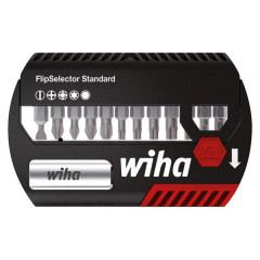 WH-39078 Набор с битами SL PH PZ TX HEX FlipSelector Standard 7947-999 39078, 13 предметов Wiha