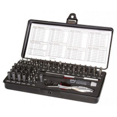 WH-39971 Набор бит Micro bit Set 7000 SK65 ESD 39971 65 предметов Wiha