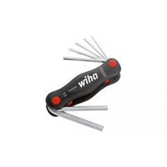 WH-23035 Футляр-рукоятка для шестигранников PocketStar 351 PK7 23035 7 предметов Wiha