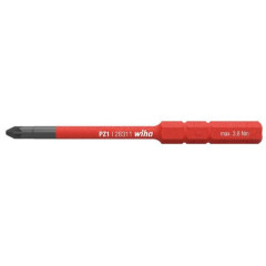 WH-43117 Бита SoftFinish electric slimBit Pozidriv 2831-12 43117 PZ0 х 75 х 0,5Нм Wiha
