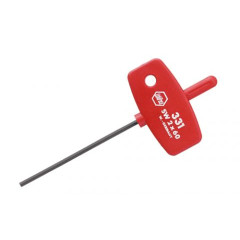 WH-00894 Отвертка с шестигранником HEX и рукояткой-ключиком 331 00894 1.5 х 60 Wiha