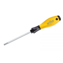 WH-08179 Отвертка SoftFinish ESD Slotted 302ESD 08179 2,5 x 75 шлицевая Wiha