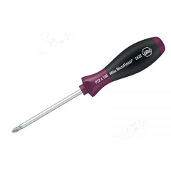 WH-29158 Отвертка MicroFinish Pozidriv 5535 29158 PZ1 x 80 крестовая с шестигранным жалом Wiha