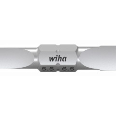 WH-43859 Бита двусторонняя шлицевая Standard 7410Z 43859 5,5 x 6,5 х 30 мм 10 шт. Wiha