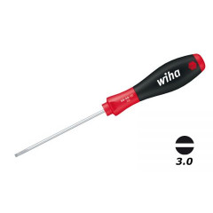 WH-00690 Отвертка SoftFinish Slotted 302 00690 3 x 200 шлицевая Wiha