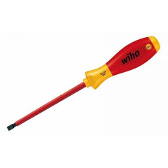 WH-00823 Отвертка SoftFinish electric Slotted 320N 00823 4 x 100 шлицевая Wiha