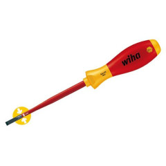 WH-35446 Отвертка SoftFinish electric slimFix Slotted 3201 35446 3,5 x 100 шлицевая Wiha