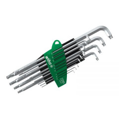 WH-40979 Набор штифтовых ключей TORX со сферической головкой ProStar 366BET SZ13TS 40979 13 шт. титановое серебро Wiha