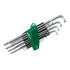 WH-40979 Набор штифтовых ключей TORX со сферической головкой ProStar 366BET SZ13TS 40979 13 шт. титановое серебро Wiha