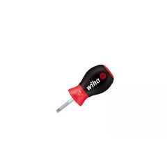 WH-26964 Отвертка SoftFinish Slotted 302 26964 4 x 25 укороченная Wiha