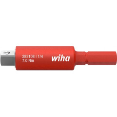 WH-43820 Адаптер slimVario для 6-мм бит slimBits VDE 2831-08 43139 Wiha