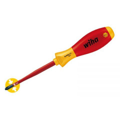 WH-35502 Отвертка SoftFinish electric slimFix Xeno 3271 35502 SL/PH1 x 80 шлиц Phillips Wiha