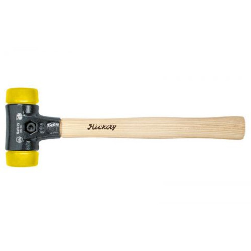 WH-26641 Молоток среднетвердый Safety 832-55 26641 с желтой головкой 325 мм Wiha