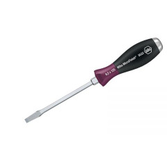 WH-29135 Отвертка MicroFinish 5533 29135 6,5 x 125 шлицевая с шестигранным жалом Wiha