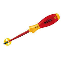 WH-35396 Отвертка SoftFinish electric slimFix Pozidriv 3241 35396 PZ2 x 100 крестовая Wiha