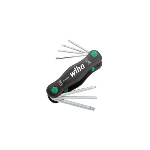 WH-25164 Футляр-рукоятка TORX Tamper Resistant PocketStar SB 363TR P7 25164 с отверстием 7 предметов Wiha