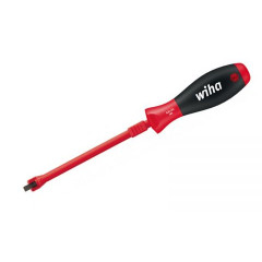 WH-32868 Отвертка SoftFinish Slotted 398 32868 3 x 100 шлицевая удерживающая Wiha