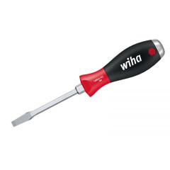 WH-03231 Отвертка SoftFinish Slotted 530 03231 12 x 200 шлицевая ударная с шестигранным жалом Wiha
