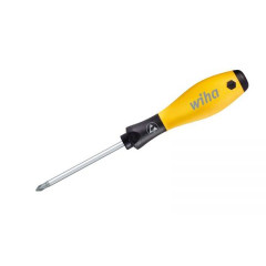 WH-08185 Отвертка SoftFinish ESD Phillips 311ESD 08185 PH1 x 80 крестовая Wiha