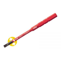WH-34582 Бита SoftFinish electric slimBit Slotted 2831-10 34582 1,2 x 6,5 х 5,5Нм шлицевая Wiha